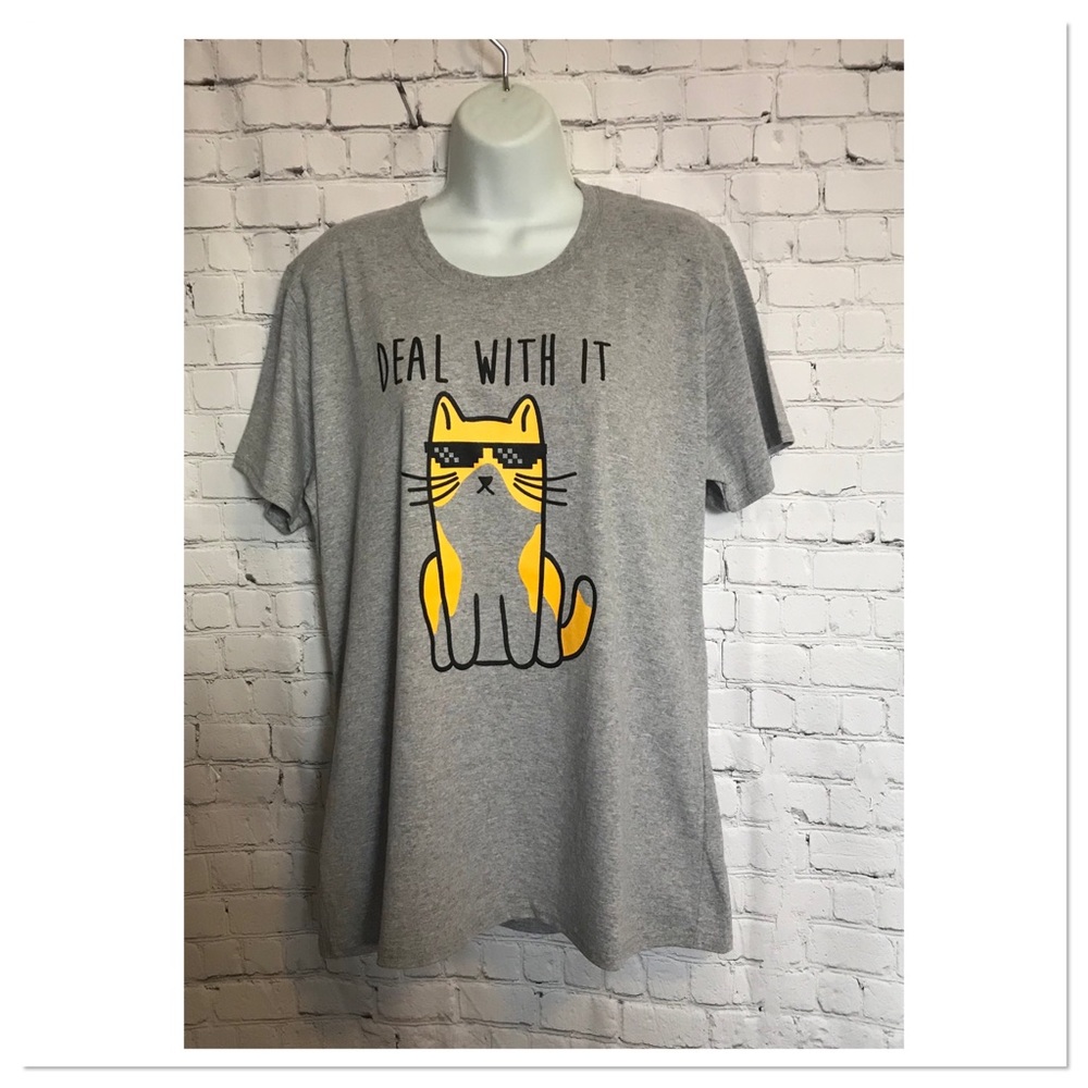 “Deal with it” Tee Shirt